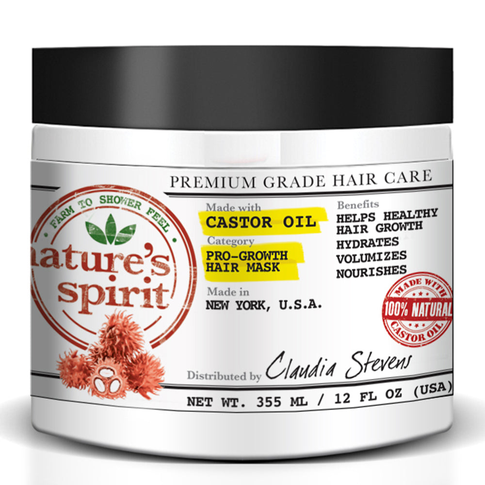 Nature's Spirit Castor Oil Hair Mask 12 oz.