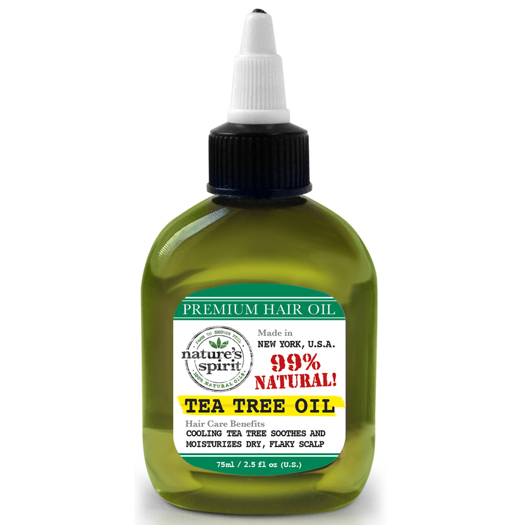 Nature's Spirit Premium Hair Oil Tea Tree 2.5 oz.