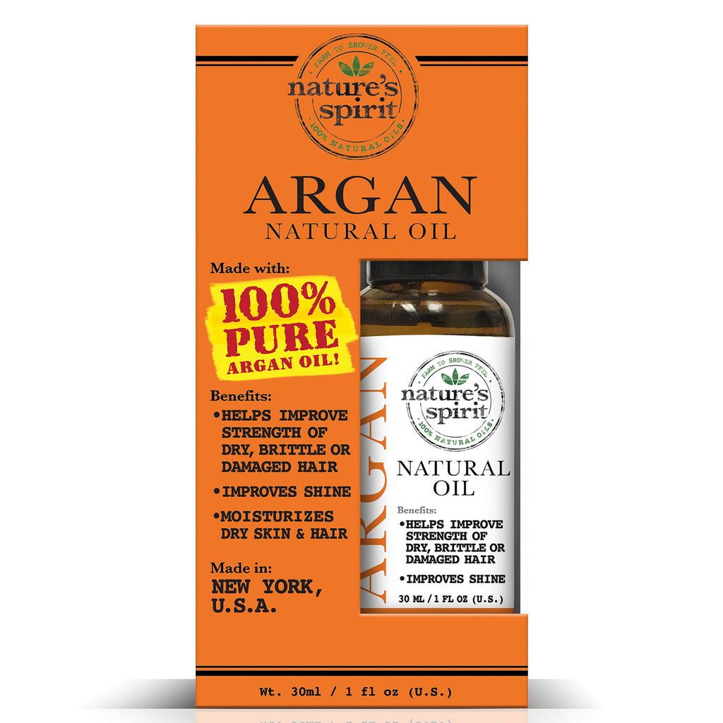 Nature's Spirit 100% Natural Essential Argan Oil 1 oz.
