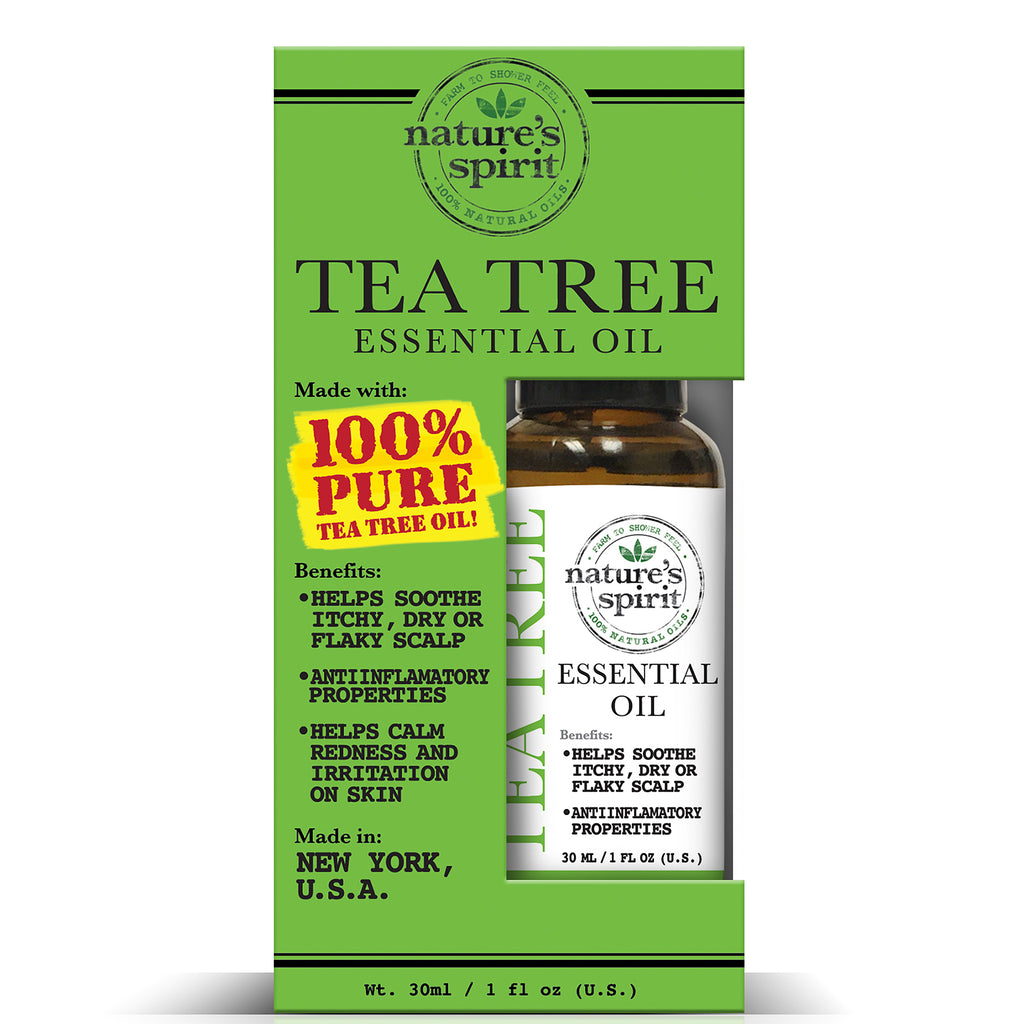 Nature's Spirit 100% Natural Essential Tea Tree Oil 1 oz.